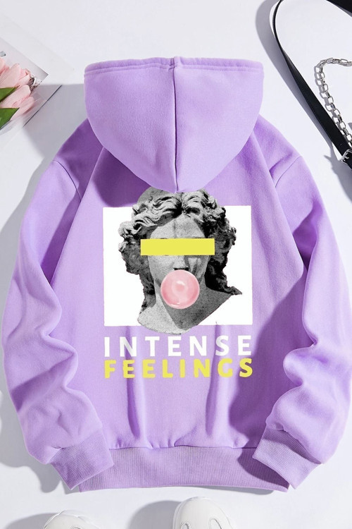 Unisex Aesthetic Baskılı Sweatshirt
