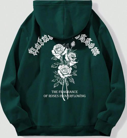 Nature Blossom Baskılı Unisex Oversize Sweatshirt