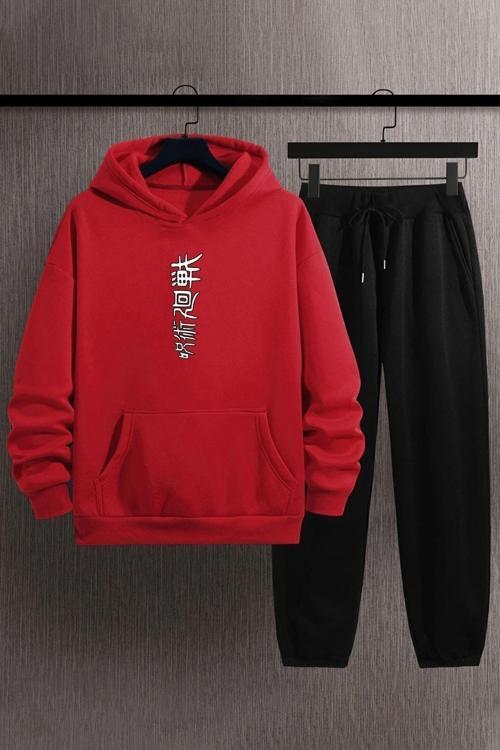 Unisex Jujutsu Kaisen Baskılı Eşofman Takımı