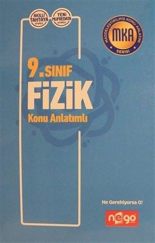 9.Sınıf Fizik Konu Anlatımlı