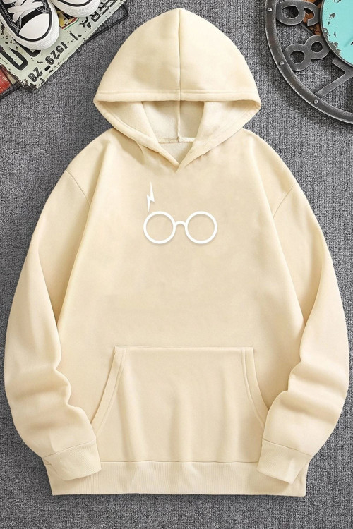 Unisex Potter Baskılı Sweatshirt