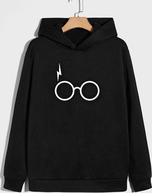 Unisex Potter Baskılı Sweatshirt