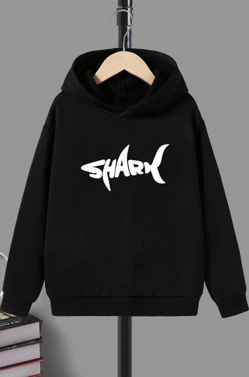 Çocuk Shark Baskılı Sweatshirt
