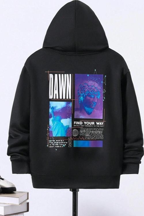 Çocuk Dawn Baskılı Sweatshirt