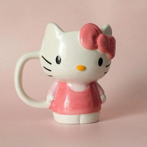 Sevimli Hello Kitty PEMBE Kupa