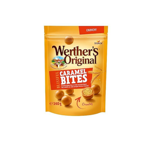 Werther´s Caramel Bites Crunchy 140 gr