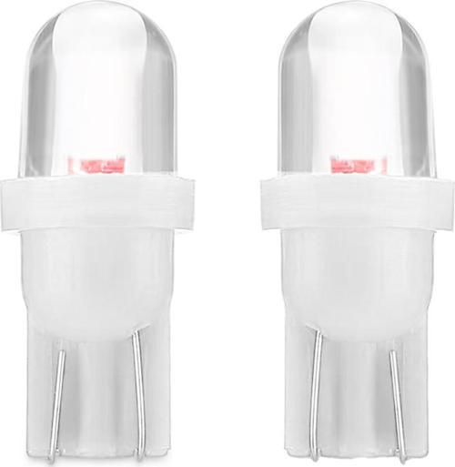 T5 Dipsiz Ampul 12V 1,2W 2 Adet Kırmızı Gösterge Kadran Ampulü