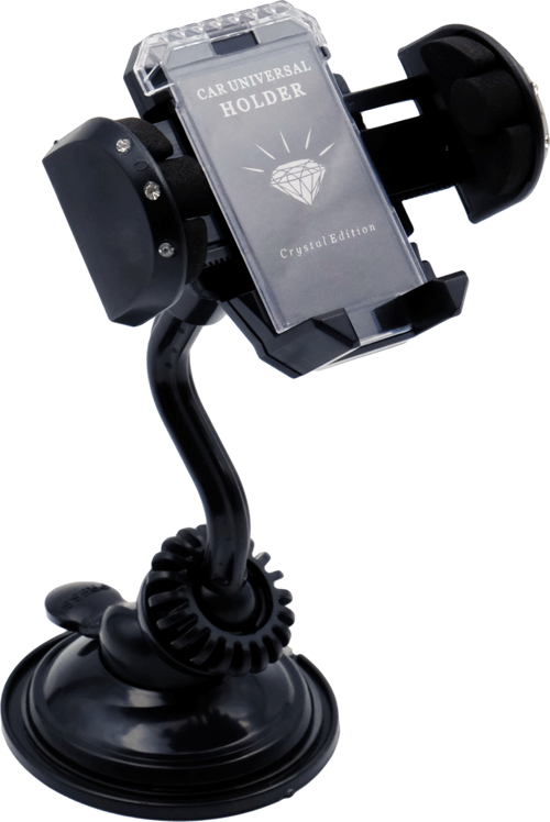 Telefon Tutucu Vantuzlu Ayarlanabilir Telefon Tutucu Crystal Edition