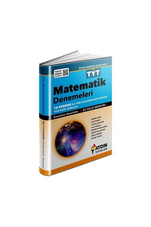 Aydın Tyt Matematik 10 Deneme Video Çözümlü - Aydın Yayınları