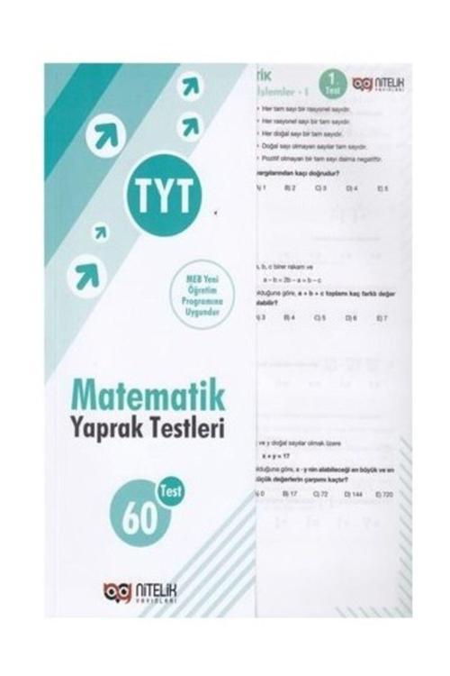 Nitelik Tyt Matematik 60 Yaprak Test - 