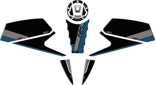 CF Moto 450 NK 2024 Uyumlu Tank Pad Mavi