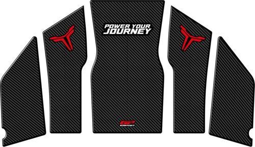 TVS Ntorq 125 2024 Uyumlu Tank Pad Karbon