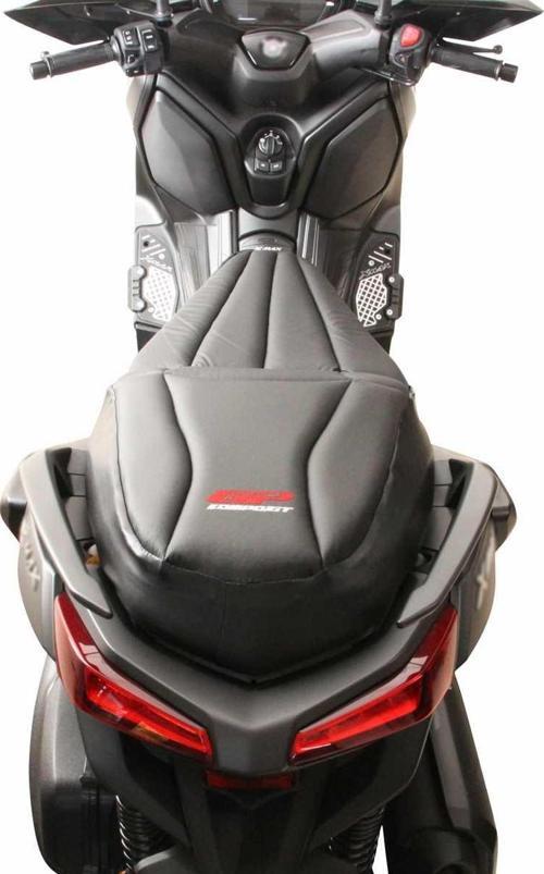 Yamaha XMAX 250-400 2018-2024 Uyumlu Motosiklet Konfor Sele Kılıfı Siyah