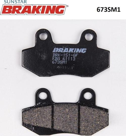YARI METALİK FREN BALATASI / HYOSUNG / GV 650 AQUILA / 650cc / ÖN & ARKA  / 2005-2006-2007-2008-2009-2010-2011-2012-2013