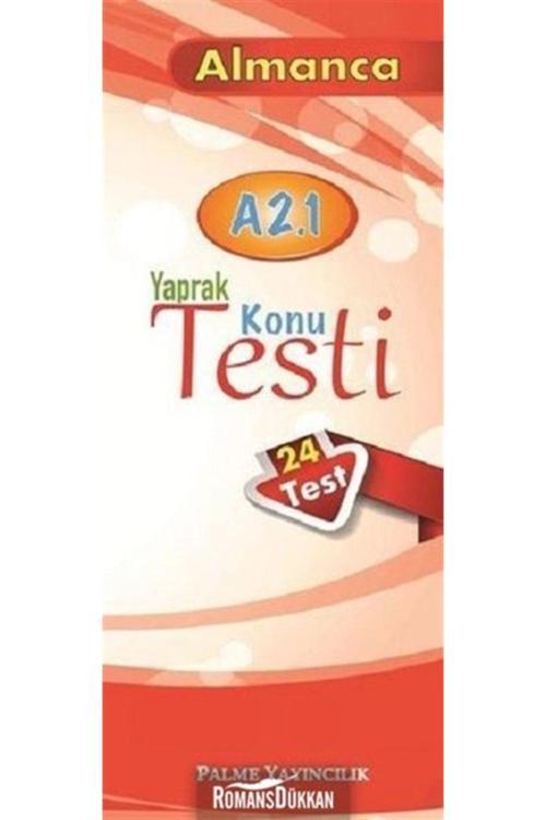 Palme Yaprak Test Almanca Konu A2.1 - Palme Yayınları