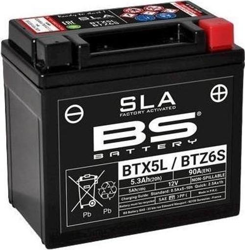 Bs Btx5l/Btz6S Sla 2017-2024 Suzuki GSX-R 125 Uyumlu Akü Jel Akü