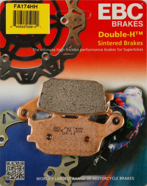 Fa174Hh 2020-2024 Suzuki GSX-S 1000 Uyumlu Arka Fren Balatası Sinterli Balata