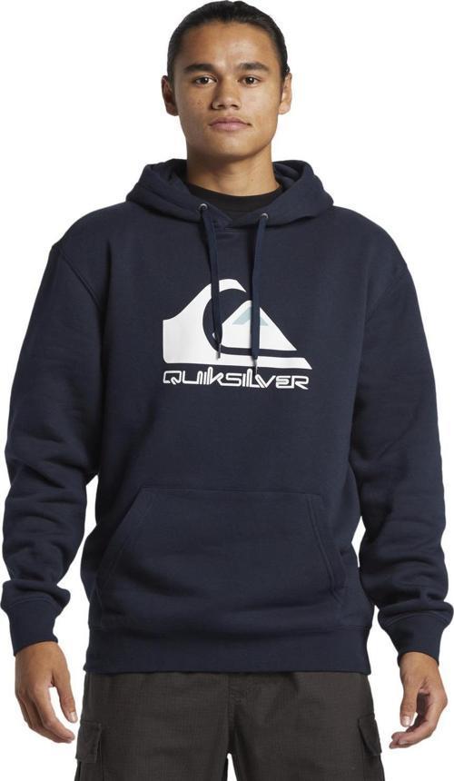 Big Logo Hoodie Erkek Sweatshirt AQYFT03356-NA0 Dark Navy