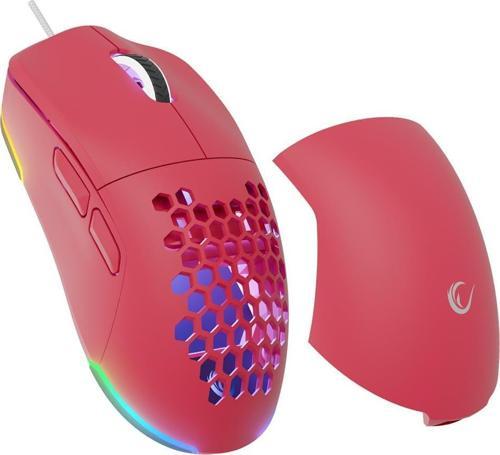 BLINK Pembe 7 Makro Tuşlu RGB 12800 DPI Gaming Oyuncu Mouse