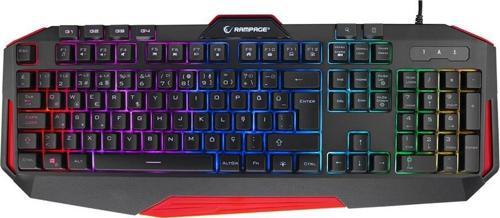KB-RX7 ALPOR PRO Siyah USB RGB Aydınlatmalı Q Gaming Oyuncu Klavyesi