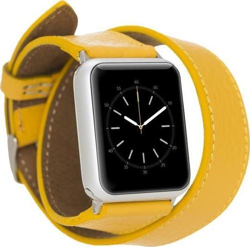 Apple Watch Uyumlu Deri Kordon 42-44-45mm DT FL12