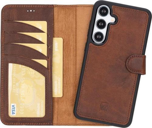 Samsung Galaxy S24 Plus Uyumlu Deri Cüzdanlı Kılıf G2