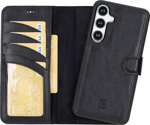 Samsung Galaxy S24 Plus Uyumlu Deri Cüzdanlı Kılıf RST1