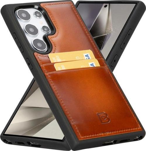 Samsung Galaxy S24 Ultra Uyumlu Deri Arka Kapak FXCP RST2EF