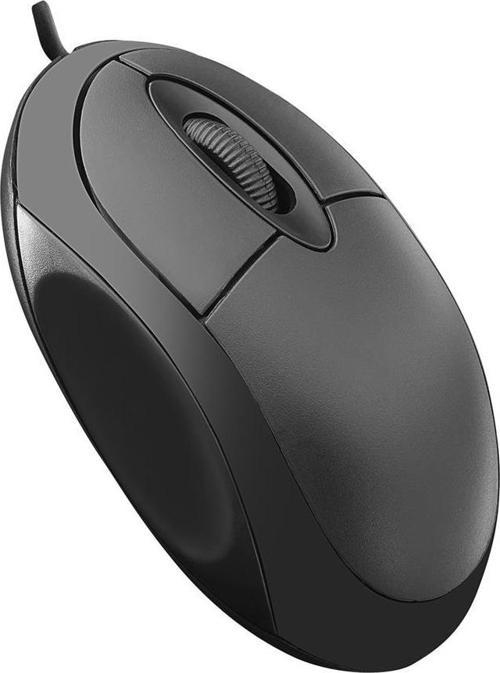 SM-385 K 1.9M Bakır Kablolu USB Siyah 1200dpi Optik Mouse