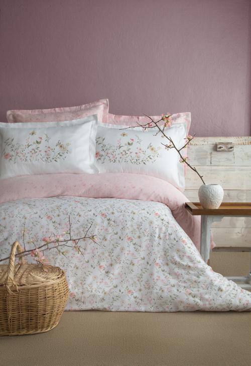KING SIZE TENCEL BASKıLı NEVRESİM TAKIMI WINDFLOWER - NEVRESIM
