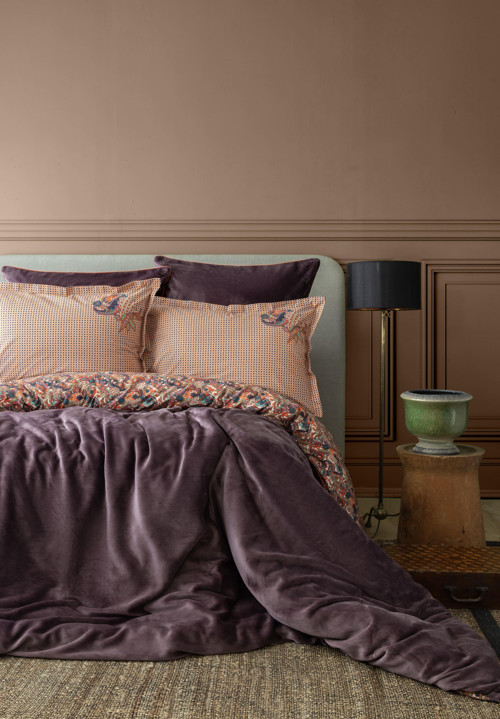 Tek Kişilik Antica Mürdüm My Touch Nevresim Takımı