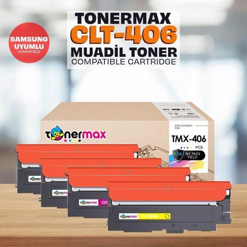 Samsung CLX-3305 Muadil Toner Takım / CLT-K406S