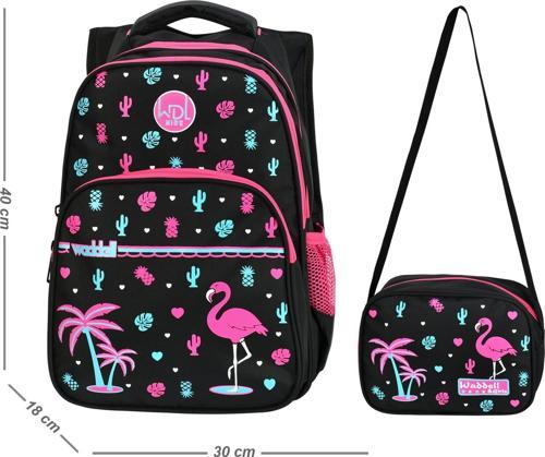Flamingo Desenli İlköğretim Çantası