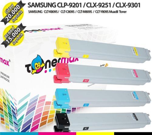 Samsung CLT-K809S / CLX-9251 Muadil Toner Takım