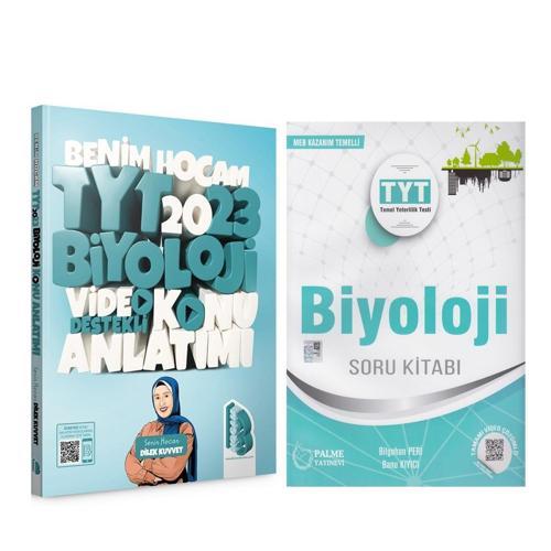 Benim Hocam 2023 TYT Biyoloji Konu ve Palme Soru Bankası Seti 2 Kitap