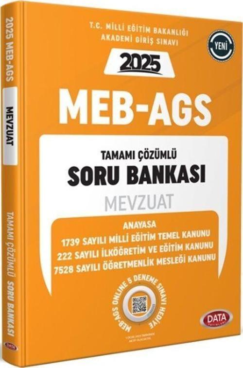 2025 MEB AGS Mevzuat Soru Bankası Data Yayınları