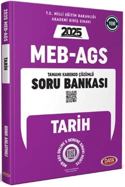 2025 MEB AGS Tarih Soru Bankası Data Yayınları
