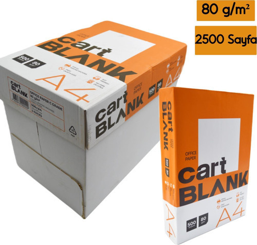 A4 Fotokopi Kağıdı 80 G/m² 2500 Adet