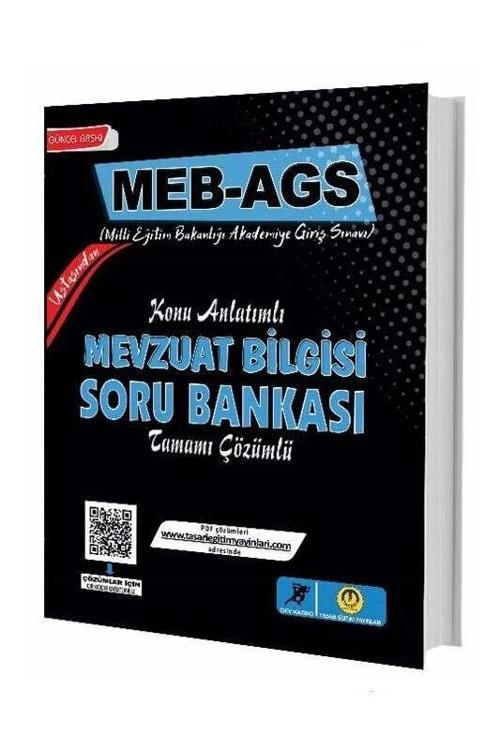 2025 MEB AGS Mevzuat Bilgisi Konu Anlatımlı Soru Bankası Tasarı Yayınları
