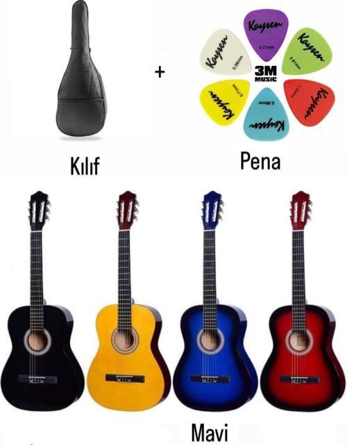 Klasik Gitar 4/4 Tam Boy Gitar Seti