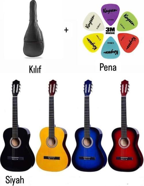 Klasik Gitar 4/4 Tam Boy Gitar Seti