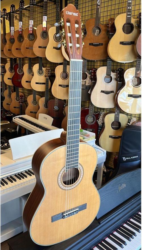 Clariss Hg-400 Klasik Gitar Maun Ağacı Üst Model 4/4 Tam Boy Klasik Gitar
