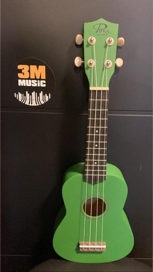 Pk21 Yeşil Soprano Ukulele Kılıf Ve Pena