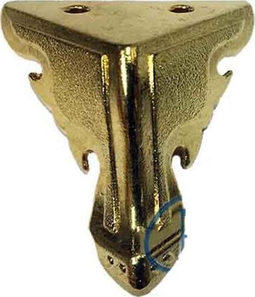 Kelebek Sandık Ayağı, Kutu Ayak 5,5 cm - Sarı, 50 Adet