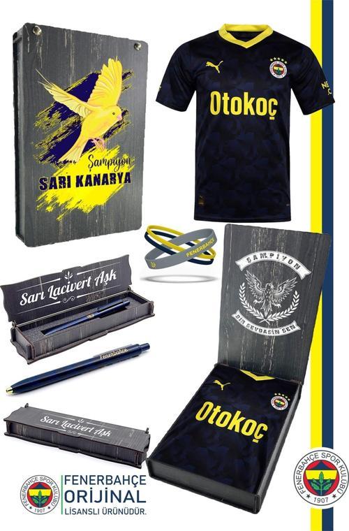 Orijinal 23/24 Lacivert Çocuk Forma & Silikon Bileklik ve Uçlu Kalem Set Hediyelik Kutulu