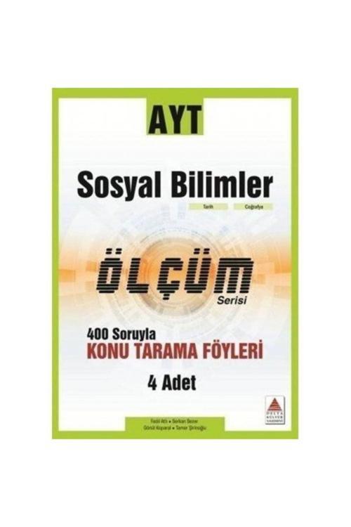 Delta Kültür Yayınevi Ayt Sosyal Bilimler Konu Tarama Fasikülleri Ölçüm Serisi -