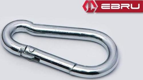 Yaylı Karabina, Çengel, Kanca 12mm - 1 Adet
