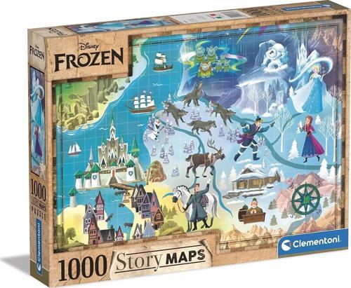39666 Disney Frozen Story Maps 1000 parça