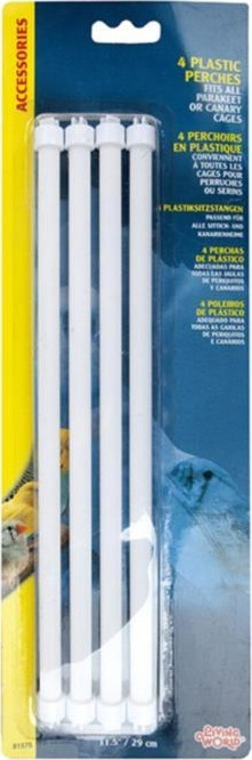 Lw Plastik Tünek (4 Lü)