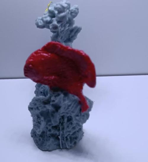 Balıklı Mercan 8x5x9 cm  Akvaryum Dekoru
